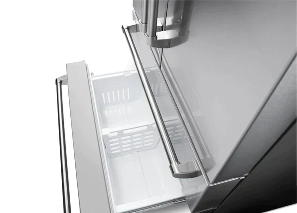 Thor Kitchen 36-Inch 22.5 cu. ft Freestanding French Door Refrigerator with Ice Maker in Stainless Steel