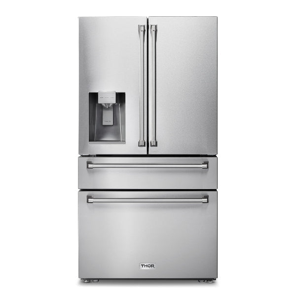 THOR Refrigerator with Water Dispenser without background