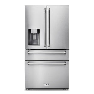 THOR Refrigerator with Water Dispenser without background