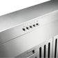 Thor Kitchen 36” Professional Wall Mount Pyramid Range Hood with 800 CFM Motor in Stainless Steel TRH36P