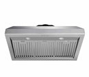 Thor Kitchen 4-Piece Appliance Package - 30-Inch Gas Range, Wall Mount Range Hood, Refrigerator, and Dishwasher in Stainless Steel