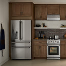 Thor Kitchen 5-Piece Appliance Package - 30-Inch Gas Range, Refrigerator with Water Dispenser, Dishwasher, Microwave, and Wine Cooler in Stainless Steel