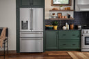 The Thor Refrigerator with Water Dispenser 36" placed on the kitchen