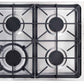 Thor Kitchen 4-Piece Pro Appliance Package - 30-Inch Gas Cooktop, Electric Wall Oven, Dishwasher & Refrigerator in Stainless Steel