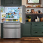 Thor Kitchen 4-Piece Pro Appliance Package - 48-Inch Gas Range, Refrigerator with Water Dispenser, Dishwasher, & Microwave Drawer in Stainless Steel