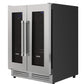 Thor Kitchen 6-Piece Appliance Package - 30-Inch Gas Range, Wall Mount Range Hood, Refrigerator, Dishwasher, Microwave, and Wine Cooler in Stainless Steel