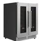 Thor Kitchen 6-Piece Appliance Package - 30-Inch Gas Range, Wall Mount Range Hood, Refrigerator, Dishwasher, Microwave, and Wine Cooler in Stainless Steel