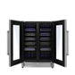 Thor Kitchen 6-Piece Appliance Package - 30-Inch Gas Range, Wall Mount Range Hood, Refrigerator, Dishwasher, Microwave, and Wine Cooler in Stainless Steel