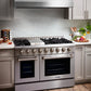 Thor Kitchen 48-Inch 6.7 cu. ft. Professional Gas Range in Stainless Steel with Double Oven HRG4808U