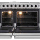 Thor Kitchen 48-Inch 6.8 cu. ft. Double Oven Gas Range in Stainless Steel LRG4807U