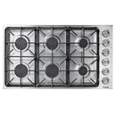 Thor Kitchen 5-Piece Pro Appliance Package - 36-Inch Gas Cooktop, Electric Wall Oven, Pro-Style Wall Mount Hood, Dishwasher & Refrigerator with Water Dispenser in Stainless Steel