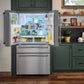 Thor Kitchen 5-Piece Pro Appliance Package - 48-Inch Rangetop, Electric Wall Oven, Pro Wall Mount Hood, Dishwasher & Refrigerator with Water Dispenser in Stainless Steel