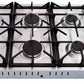 Thor Kitchen 6-Piece Pro Appliance Package - 36-Inch Gas Cooktop, Electric Wall Oven, Pro-Style Wall Mount Hood, Refrigerator with Water Dispenser, Dishwasher & Microwave Drawer in Stainless Steel