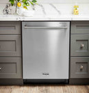 Thor Kitchen 6-Piece Pro Appliance Package - 48-Inch Dual Fuel Range, French Door Refrigerator, Dishwasher, Pro Wall Mount Hood, Microwave Drawer, & Wine Cooler in Stainless Steel