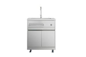 Thor Kitchen Modular Outdoor Kitchen Bar Center with Storage Tray MK01SS304