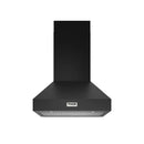 Thor Kitchen 30" Professional Wall Mount Pyramid Range Hood in Black with 800 CFM (TRH30PB)