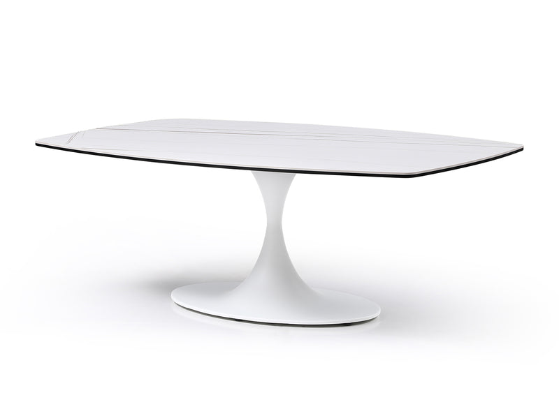 Whiteline Modern Living Amarosa Coffee Table in White Color - CT1719