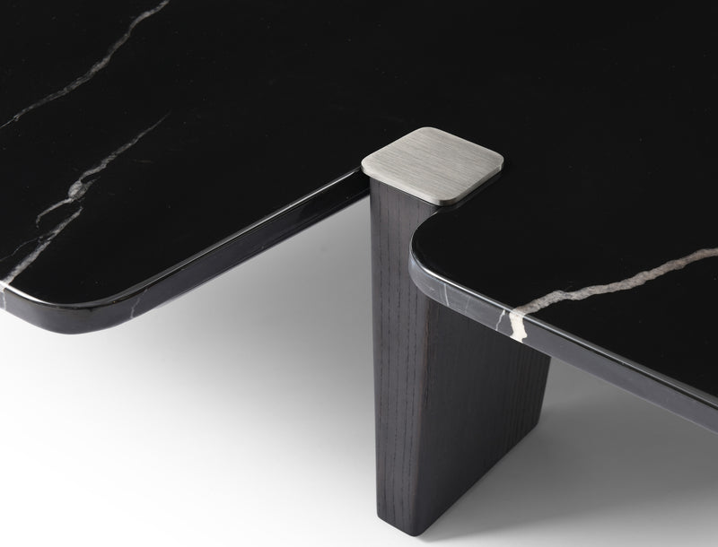 Whiteline Modern Living Amora Coffee Table in Black Color - CT1901