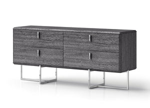 Whiteline Modern Living Chloe Dresser - DR1888-GRY