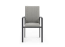 Whiteline Modern Living Doris Outdoor Dining Armchair DAC1836-GRY