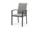 Whiteline Modern Living Doris Outdoor Dining Armchair DAC1836-GRY