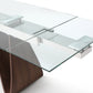 Whiteline Modern Living Emory Extendable Dining Table - DT1881-WLT
