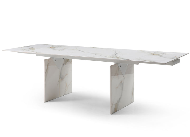 Whiteline Modern Living Georgia Extendable Dining Table - DT1930-WHT