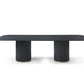 Whiteline Modern Living Heidi Dining Table - DT1842-BLK