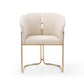 Whiteline Modern Living Jolie Dining Armchair - DAC1923-BEI