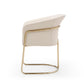Whiteline Modern Living Jolie Dining Armchair - DAC1923-BEI