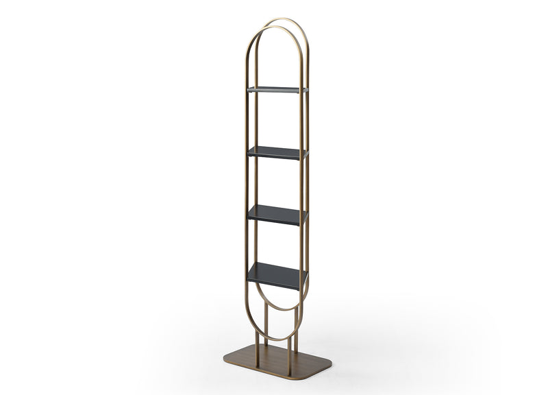 Whiteline Modern Living Koda Oval Bookshelf - DI1936