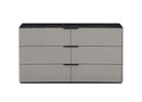 Whiteline Modern Living Massimo Double Dresser - DR2021