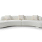 Whiteline Modern Living Perla Curved Sofa - SO2009F
