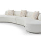 Whiteline Modern Living Perla Curved Sofa - SO2009F