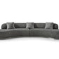 Whiteline Modern Living Perla Curved Sofa - SO2009F