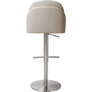 Whiteline Modern Living Tommy Barstool - BS2007P-LGRY