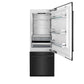 ZLINE 30" 16.1 cu. ft. Built-In 2-Door Bottom Freezer Refrigerator with Internal Water and Ice Dispenser in Black Stainless Steel RBIV-BS-30