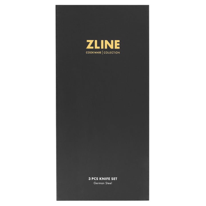 ZLINE 3-Piece Professional German Steel Kitchen Knife Set KSETT-GS-3