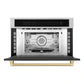 ZLINE Autograph Edition 30” 1.6 cu ft. Built-in Convection Microwave Oven in Stainless Steel with Accents MWOZ-30