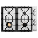 ZLINE 30" Professional Dropin Cooktop Stainless Steel With 4 Burners - RC30