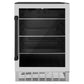 ZLINE 24 in. Monument Autograph Edition 154 Can Beverage Fridge in Stainless Steel with Accents RBVZ-US-24