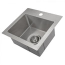 ZLINE 15" Donner Topmount Single Bowl Bar Kitchen Sink