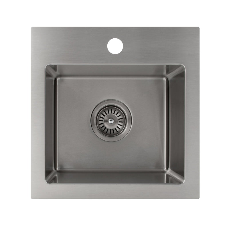 ZLINE 15" Donner Topmount Single Bowl Bar Kitchen Sink