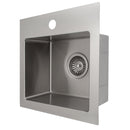 ZLINE 15" Donner Topmount Single Bowl Bar Kitchen Sink