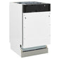 ZLINE 18" Compact Top Control Dishwasher in Custom Panel