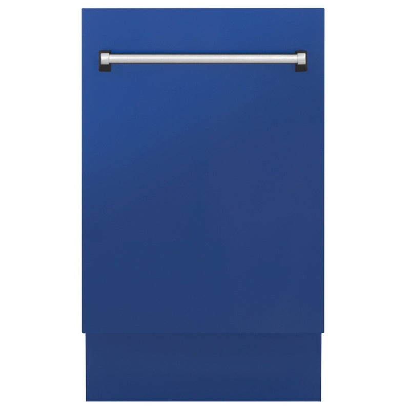 ZLINE 18" Compact Top Control Dishwasher in Custom Panel