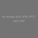 ZLINE 2-36 in. Chimney Extensions for 10 ft. to 12 ft. Ceilings - 2PCEXT-455/476/477/667/697