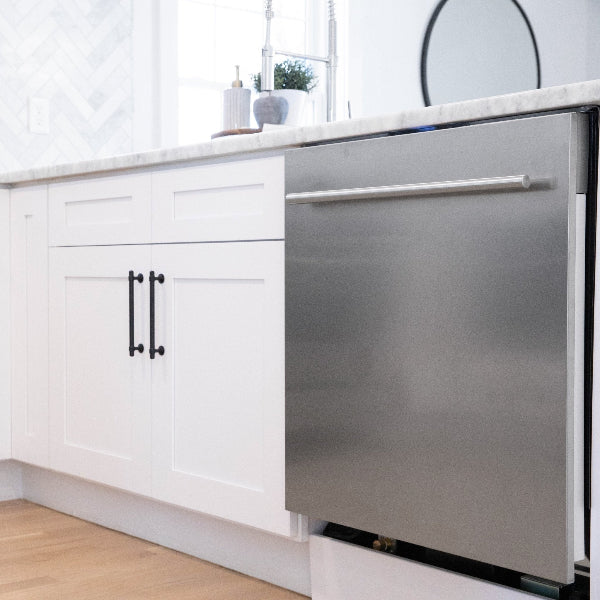 The ZLINE Dishwasher in stainless  steel
