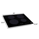 ZLINE 24" Induction Cooktop with 4 burners