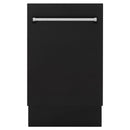 ZLINE 24" Top Control Tall Tub Dishwasher in Custom Panel Ready